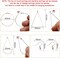 96Pcs Earrings Beading Hoop Set for Jewelry Making,Earring Finding Triangle Teardrop Round Beading Hoop Earrings Bulk with 200Pcs Earring Hooks Hoops Wires for DIY Craft Earring Jewelry Making Earring